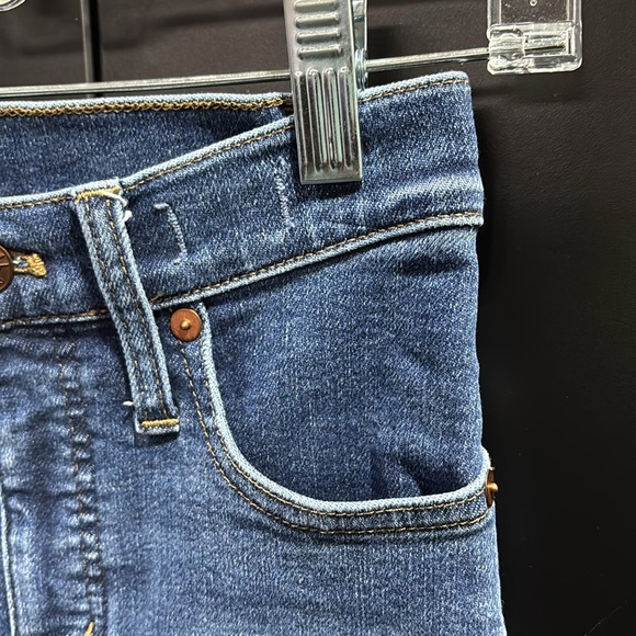 UpWest High Rise,Boot Cut, 5 pocket,belt loop,zip fly,elastic back waist stretch - Picture 3 of 11